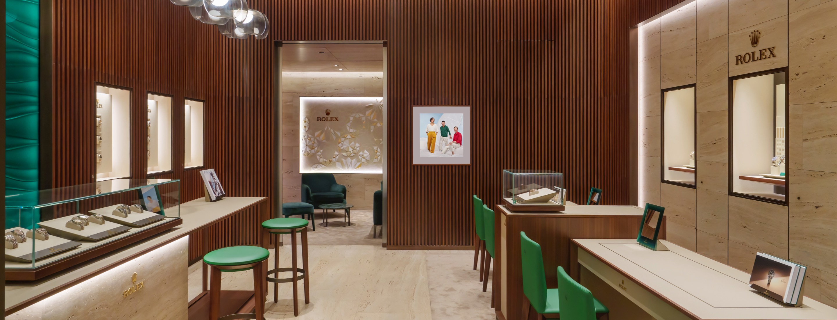 Our Rolex showrooms at DeVons Jewelers