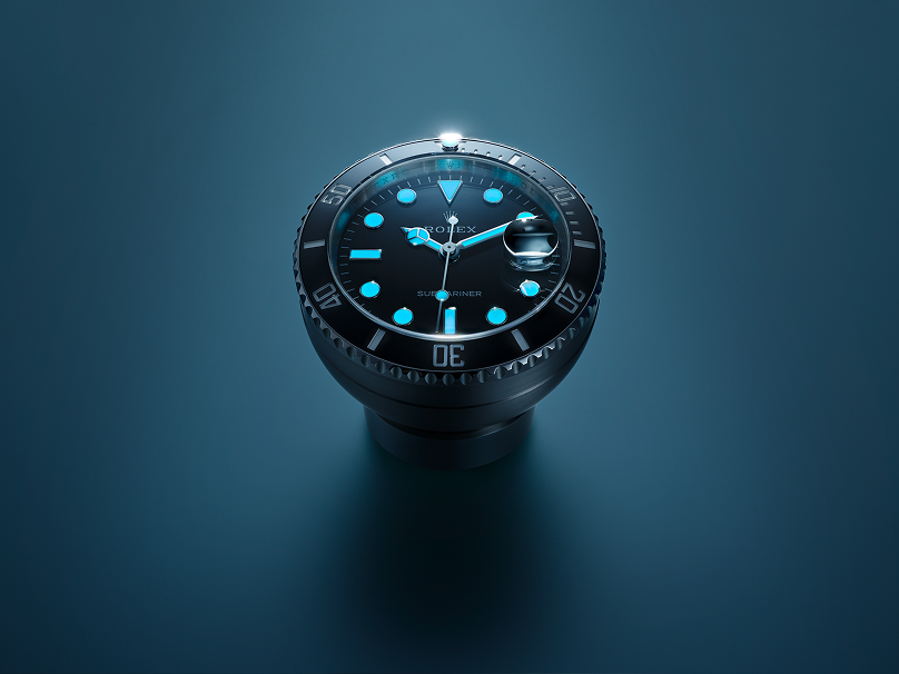Rolex Submariner Date desk clock