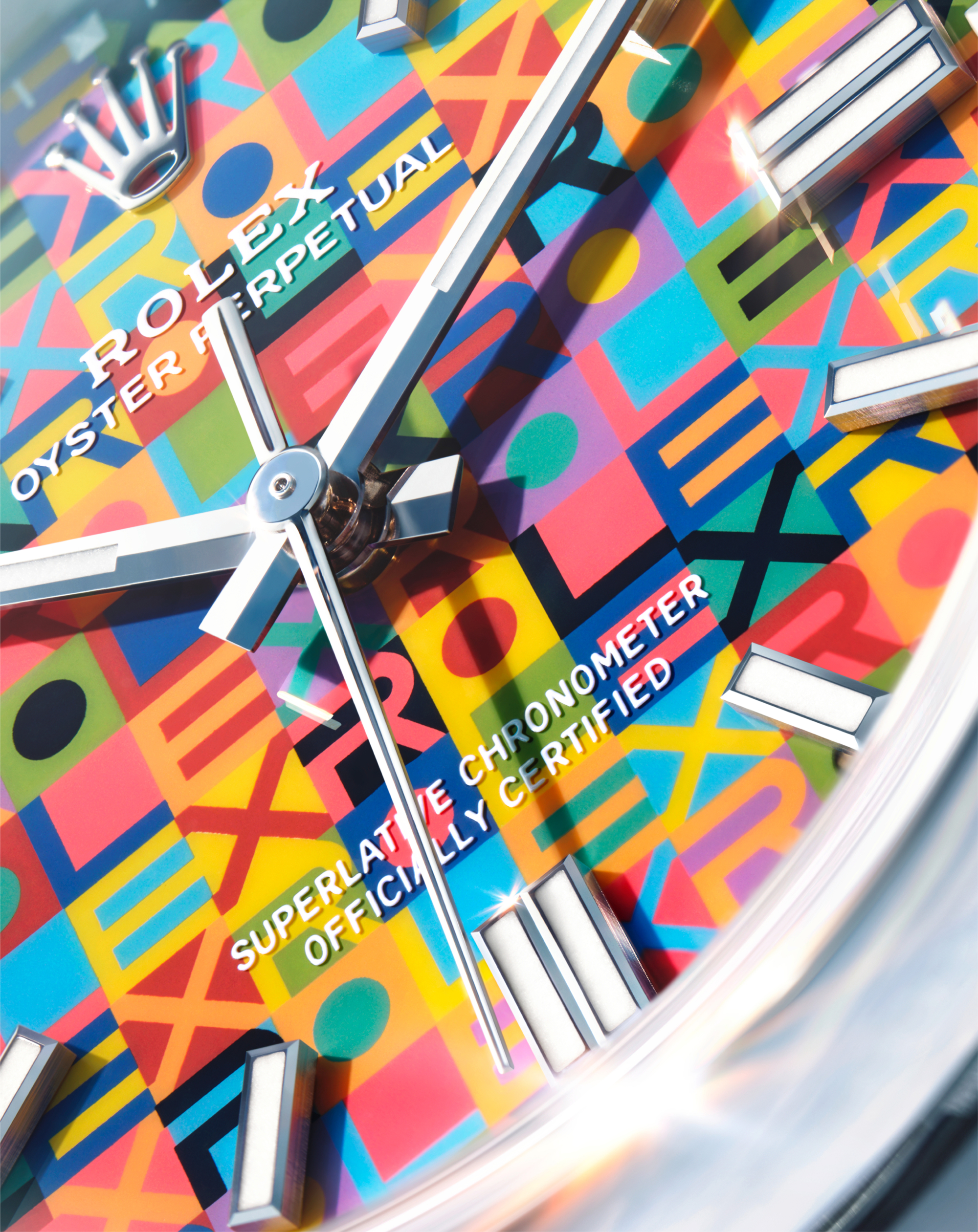 Dial - A graphical and colourful motif