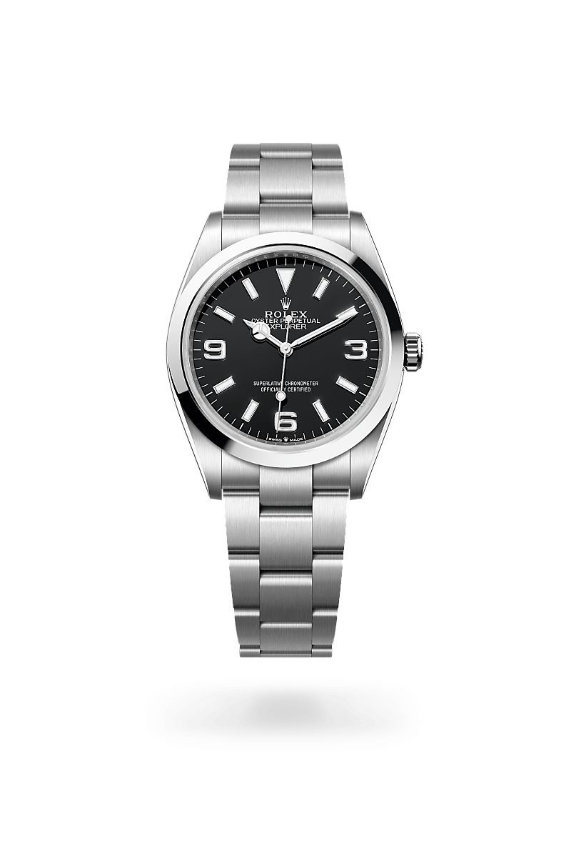 Rolex 
Explorer 36
Oyster, 36 mm, Oystersteel
M124270-0001