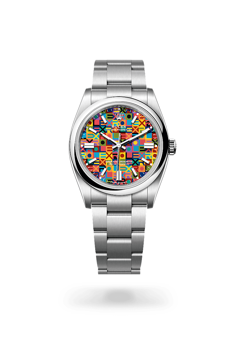 Rolex 
Oyster Perpetual 36
Oyster, 36 mm, Oystersteel
M126000-0016