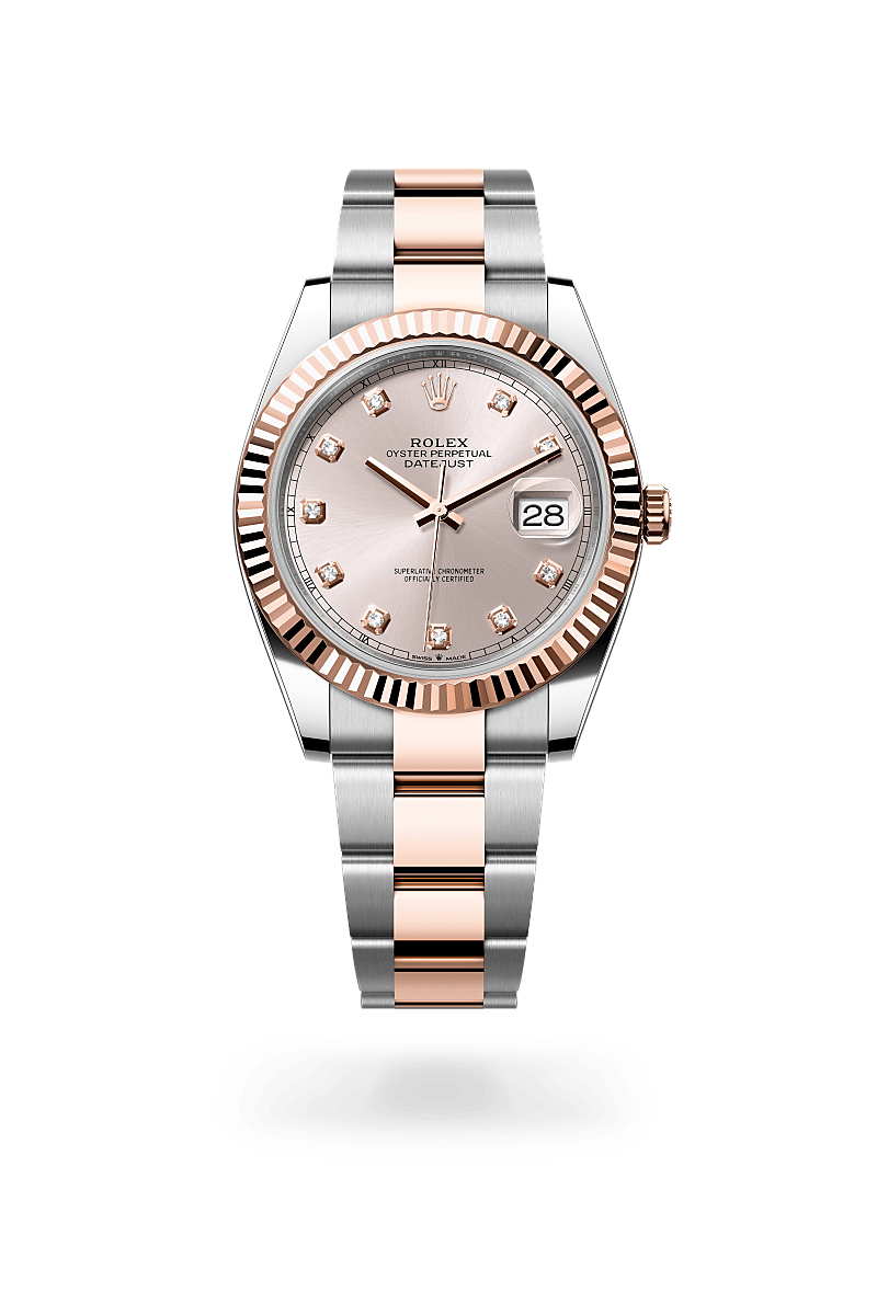 Rolex 
Datejust 41
Oyster, 41 mm, Oystersteel and Everose gold
M126331-0007