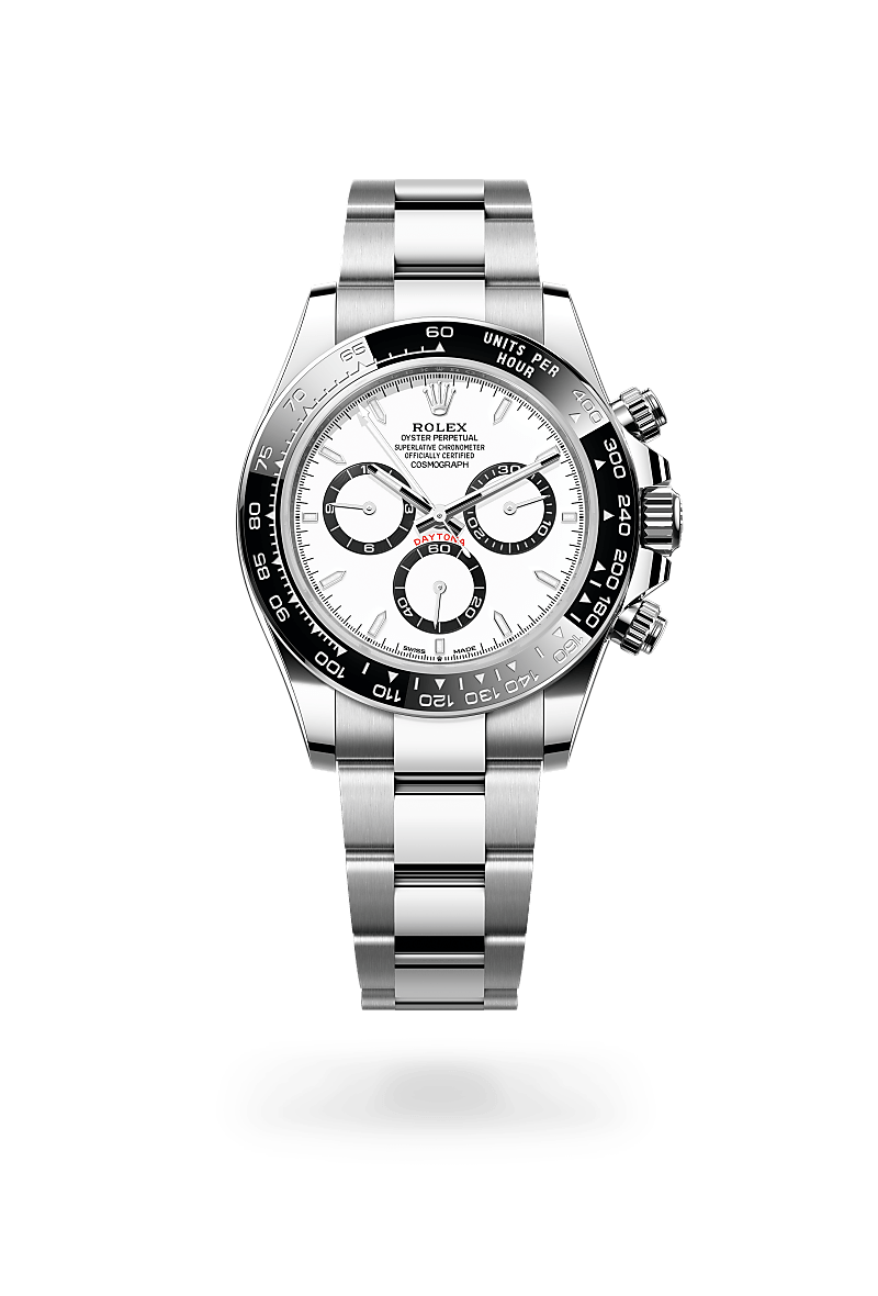 Rolex 
Cosmograph Daytona
Oyster, 40 mm, Oystersteel
M126500LN-0001
