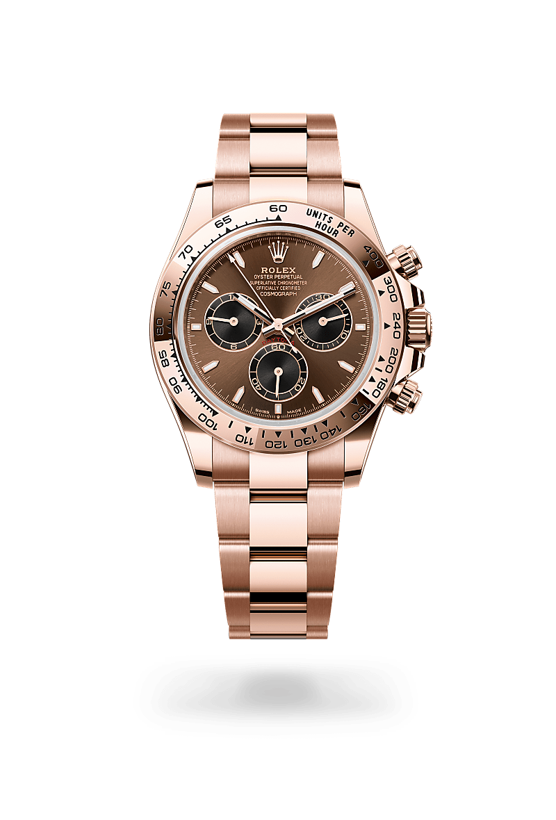 Rolex 
Cosmograph Daytona
Oyster, 40 mm, Everose gold
M126505-0005