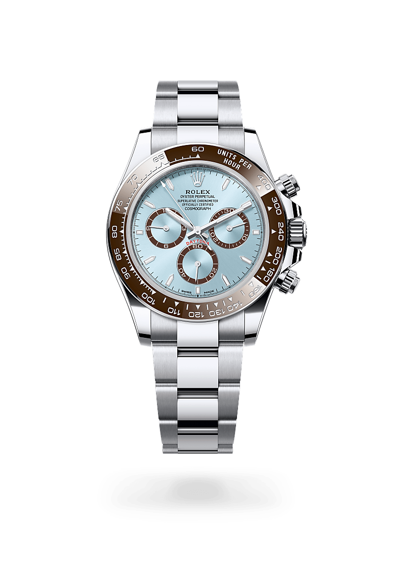 Rolex 
Cosmograph Daytona
Oyster, 40 mm, platinum
M126506-0001