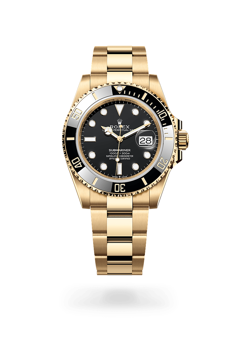 Rolex 
Submariner Date
Oyster, 41 mm, yellow gold
M126618LN-0002