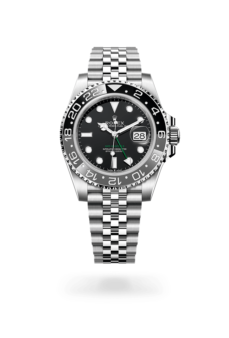 Rolex 
GMT-Master II
Oyster, 40 mm, Oystersteel
M126710GRNR-0003