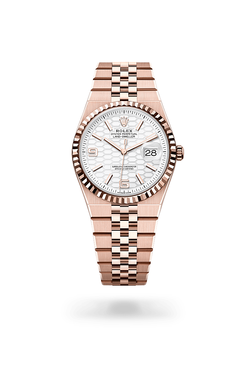 Rolex 
Land-Dweller 36
Oyster, 36 mm, Everose gold
M127235-0001