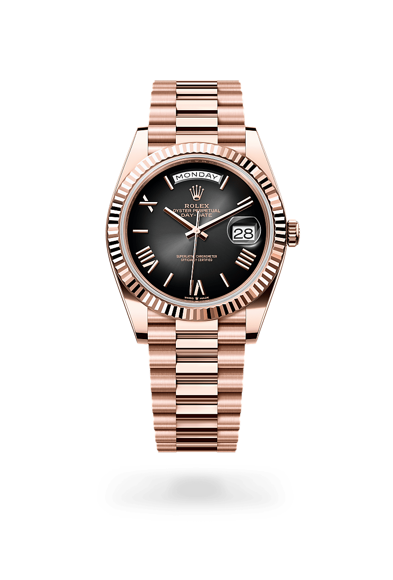 Rolex 
Day-Date 40
Oyster, 40 mm, Everose gold
M228235-0055